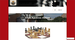 Desktop Screenshot of ajedrezalfaro.com